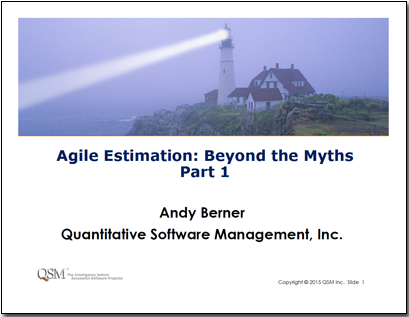 Agile Estimation: Beyond the Myths Webinar